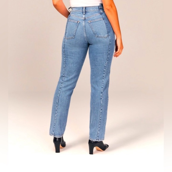 ✨RARE✨ Abercrombie | 90s Straight Ultra High Rise - Picture 8 of 9